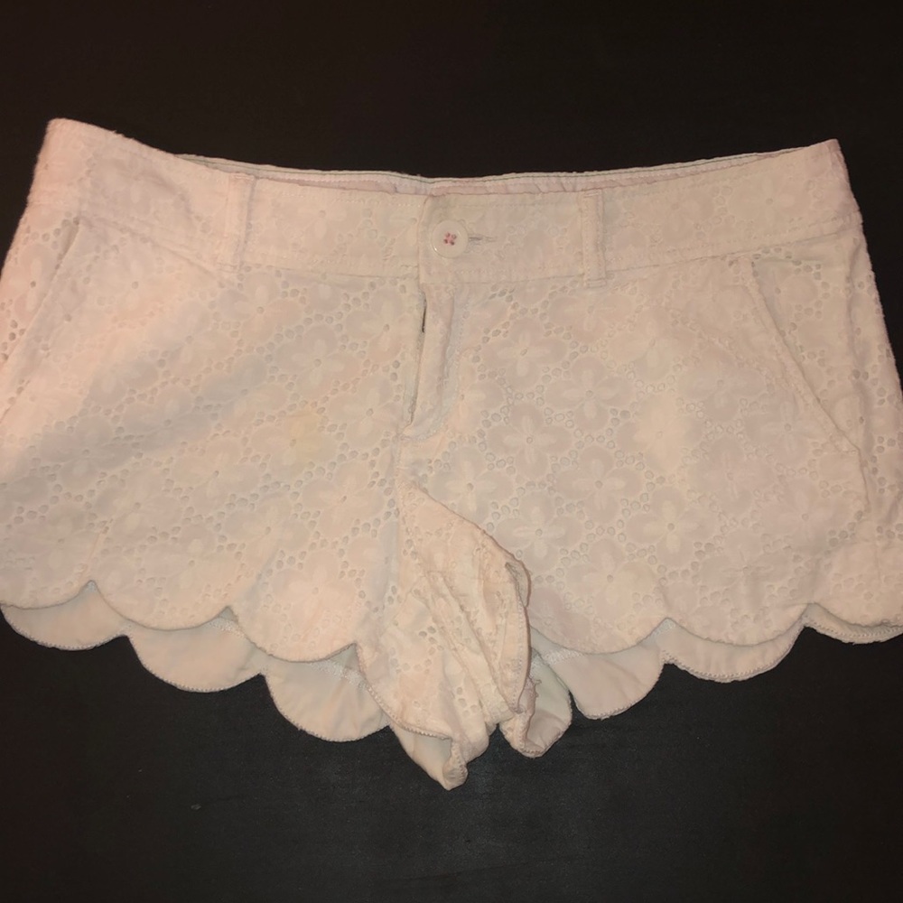 Lilly Pulitzer White Shorts